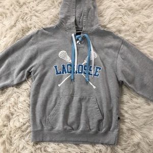 Grey lax hoodie